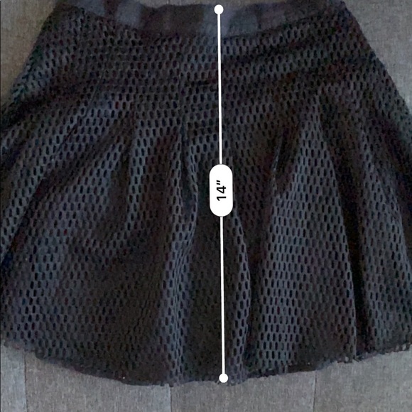 Black cyber punk skirt - Picture 3 of 3